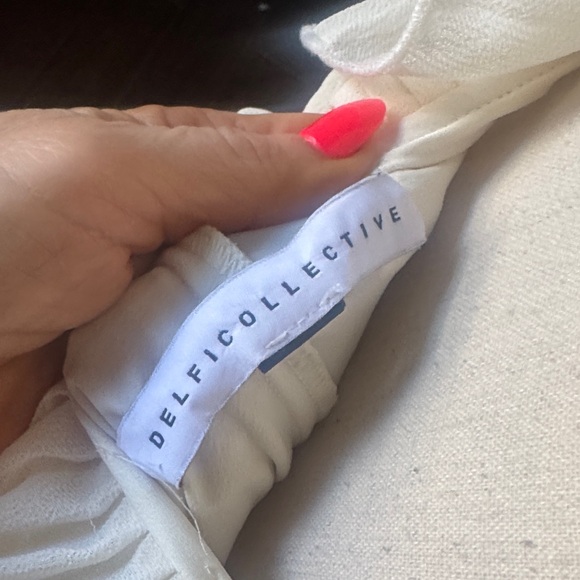 Chic Backless White Ruffled Dress - Picture 2 of 7